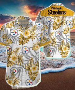 Beach Shirt Pittsburgh Steelers 3D Printing Hawaiian Shirt NFL Shirt For Fans