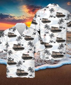 Beach armoured recovery vehicle WWII Hawaiian Shirt