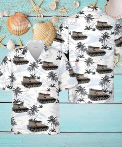 Beach armoured recovery vehicle WWII Hawaiian Shirt