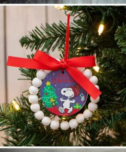 Beaded Snoopy Ornament