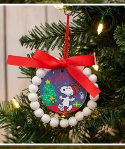 Beaded Snoopy Ornament