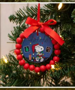 Beaded Snoopy Ornaments