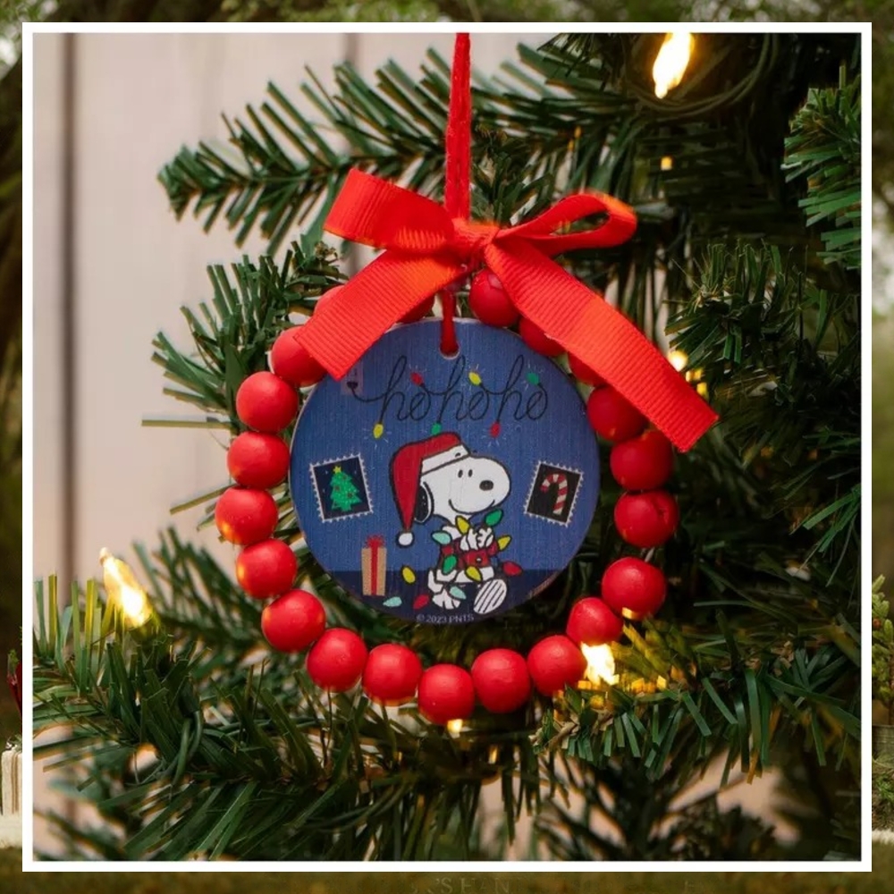 Beaded Snoopy Ornaments Beaded Snoopy Ornaments