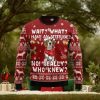 Brighton Hove Albion FC Disney Team Custom Name Ugly Christmas Sweater