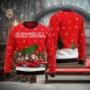Eagle Rare 3D Ugly Christmas Sweater Christmas Gift Ideas Party Gift