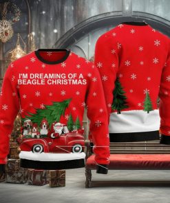 Beagle Ugly Christmas Sweater For Men & Women