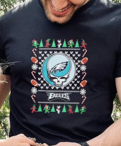 Bear Philadelphia Log Eagles Christmas Ugly Shirt