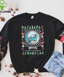 Bear Philadelphia Log Eagles Christmas Ugly Shirt