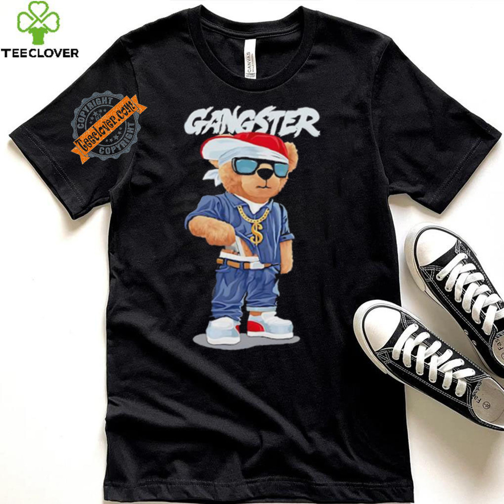 Bear with gun gangster shirt Bear with gun gangster shirt