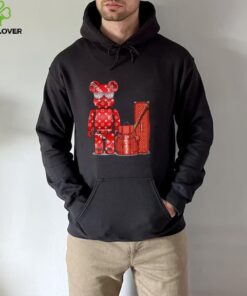 Bearbrick T shirt Bearbrick And Red Supreme Shirt 1 Bearbrick T shirt Bearbrick And Red Supreme Shirt