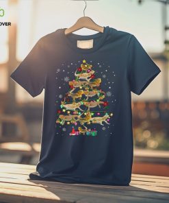 Bearded Dragon Christmas Tree T Shirt Funny Adult Christmas Shirts Gifts For Reptile Lovers