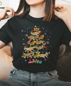 Bearded Dragon Christmas Tree T Shirt Funny Adult Christmas Shirts Gifts For Reptile Lovers