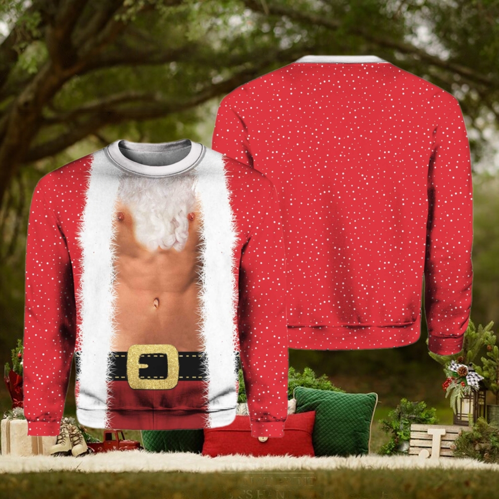 Bearded Muscle Ugly Christmas Sweater Bearded Muscle Ugly Christmas Sweater