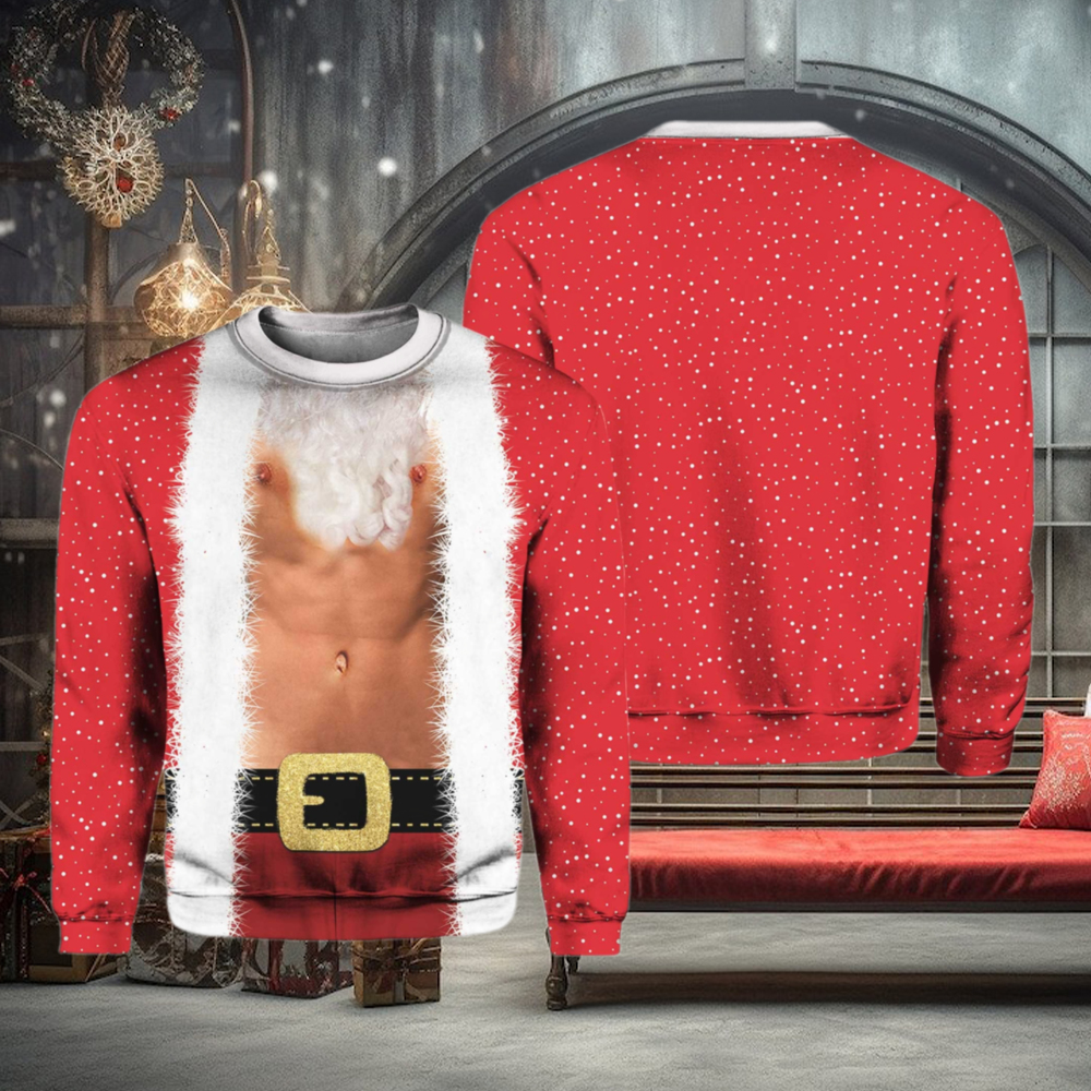 Bearded Muscle Ugly Christmas Sweater Bearded Muscle Ugly Christmas Sweater
