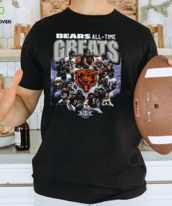 Bears All Time Greats Gale Sayer Steve, Wichard 95 Meletary 50 Shirt