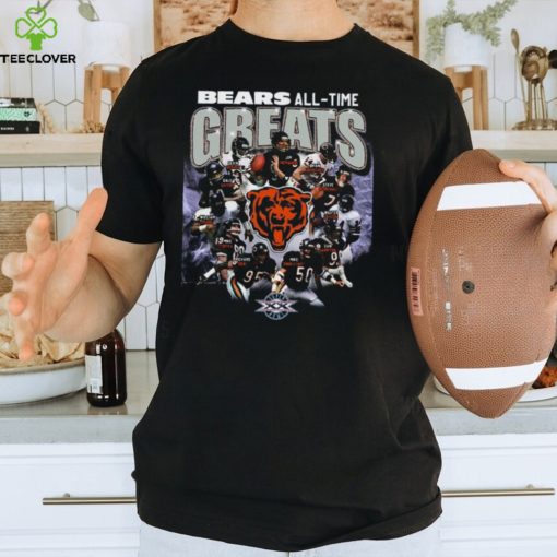 Bears All Time Greats Gale Sayer Steve, Wichard 95 Meletary 50 Shirt
