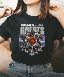 Bears All Time Greats Gale Sayer Steve, Wichard 95 Meletary 50 Shirt