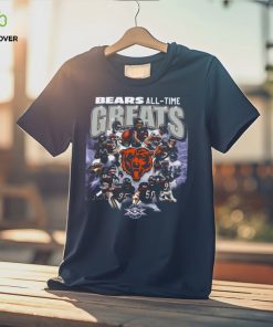 Bears All Time Greats Gale Sayer Steve, Wichard 95 Meletary 50 Shirt