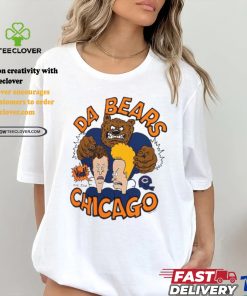 Bears NFL x Homage x Beavis and Butt Head Unisex Tri Blend T Shirt