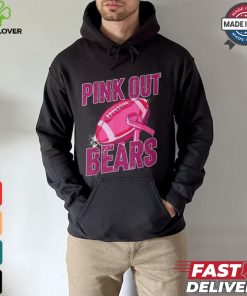 Bears Pink Out Football Tackle Breast Cancer T Shirt