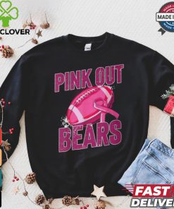 Bears Pink Out Football Tackle Breast Cancer T Shirt