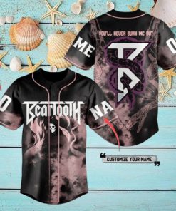Beartooth You’ll Never Burn Me Out Custom Baseball Jersey