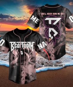Beartooth You’ll Never Burn Me Out Custom Baseball Jersey