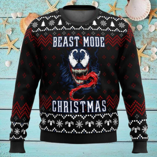 Beast Mode Christmas Ugly Christmas Sweater