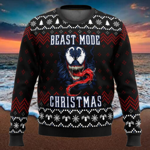 Beast Mode Christmas Ugly Christmas Sweater