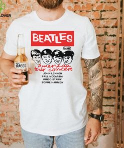 Beatles American Tour Concert T Shirt