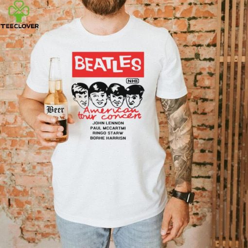 Beatles American Tour Concert T Shirt