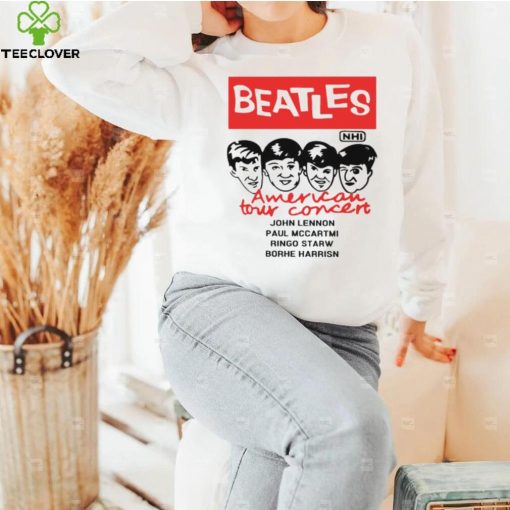 Beatles American Tour Concert T Shirt