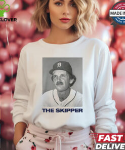 Beau Brieske Wearing Jim Leyland The Skipper T Shirt