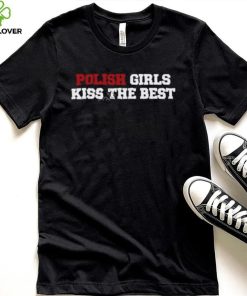 Beau Brooks Wearing Polish Girls Kiss The Best Long Sleeve Tee Shirt