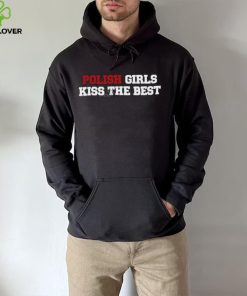 Beau Brooks Wearing Polish Girls Kiss The Best Long Sleeve Tee Shirt