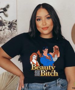 Beauty and the she Bitch cartoon shirt 2 Beauty and the she Bitch cartoon shirt
