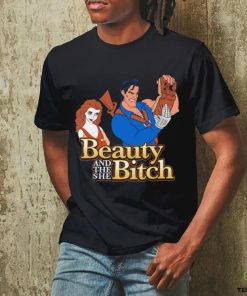 Beauty and the she Bitch cartoon shirt 3 Beauty and the she Bitch cartoon shirt