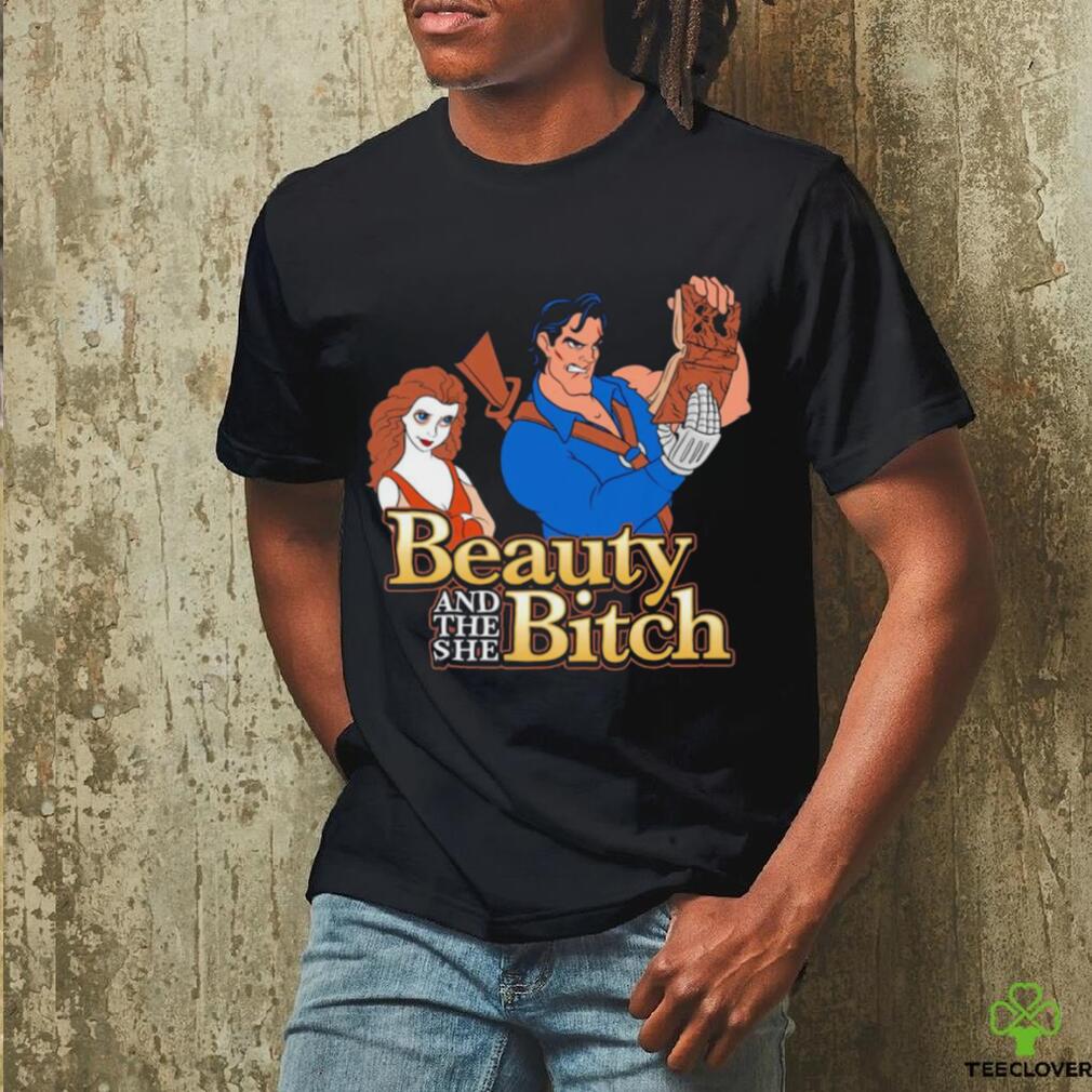 Beauty and the she Bitch cartoon shirt Beauty and the she Bitch cartoon shirt