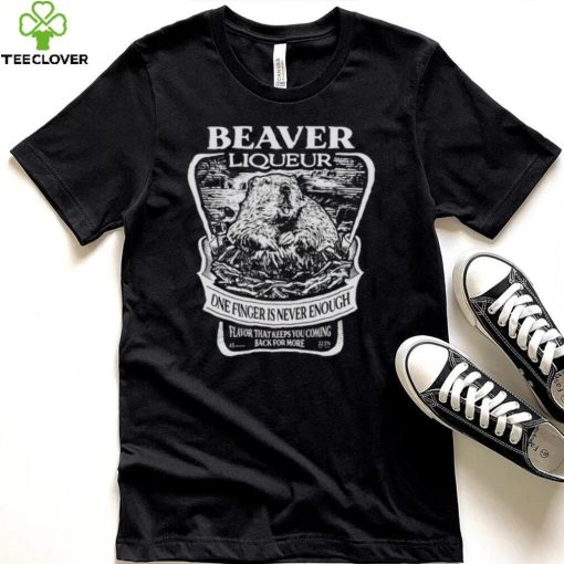 Beaver liqueur one finger is never enough vintage hoodie, sweater, longsleeve, shirt v-neck, t-shirt