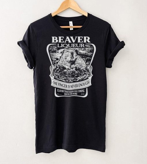 Beaver liqueur one finger is never enough vintage hoodie, sweater, longsleeve, shirt v-neck, t-shirt