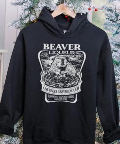 Beaver liqueur one finger is never enough vintage hoodie, sweater, longsleeve, shirt v-neck, t-shirt