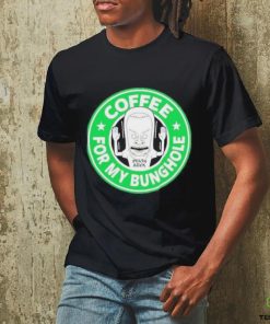 Beavis And ButHead Coffee For My Bunghole Logo T Shirt