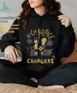 Beavis And Butt Head X Los Angeles Chargers High Boltage shirt