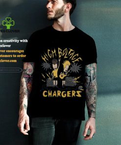Beavis And Butt Head X Los Angeles Chargers High Boltage shirt