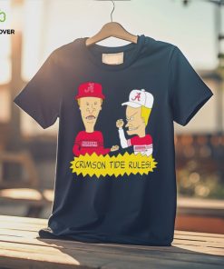 Beavis and Butt Head Alabama Crimson Tide Rules NCAA T Shirt