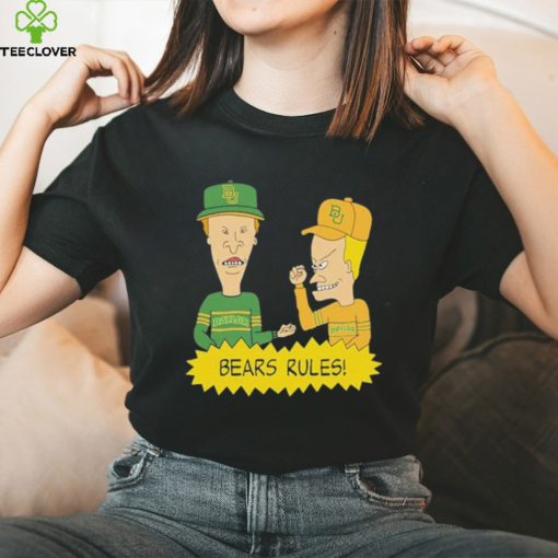 Beavis and Butt Head Baylor Bears Rules NCAA T Shirt