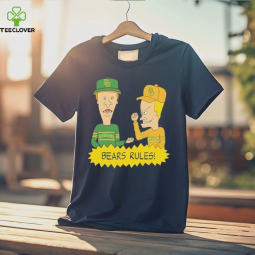 Beavis and Butt Head Baylor Bears Rules NCAA T Shirt