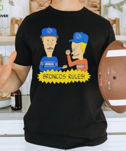 Beavis and Butt Head Boise State Broncos Rules NCAA T Shirt