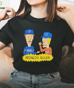 Beavis and Butt Head Boise State Broncos Rules NCAA T Shirt