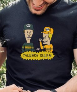 Beavis and Butt Head Green Bay Packers Rules NFL Shir